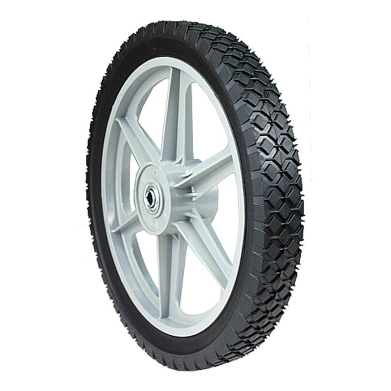 Maxpower عجلة بلاستيكية مسننة ماكس باور 335110 14" x 1.75" مع نمط الماس - Image 1